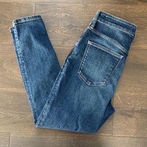 Madewell Curvy High Rise Skinny size 29 Classic Blue Denim Jeans